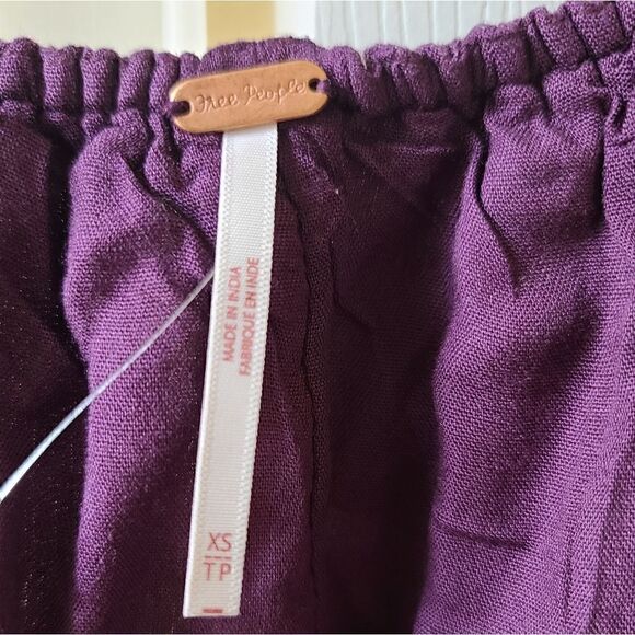 Free People Portia Floral Babydoll Mini Dress Size XS NEW - Picture 4 of 10